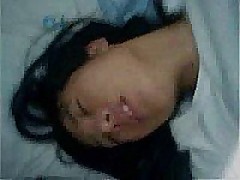 Grainy, shaky and noisy mobile phone video of Korean amateur legal age teenager Hye Jin taking her aged lovers cock in her hairy muff and riding him into oblivion while carrying out all precautions proscribed by safe sex regulations.